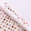 Nail Stickers Thin Self-adhesive UV Glowing Colorf CY-043