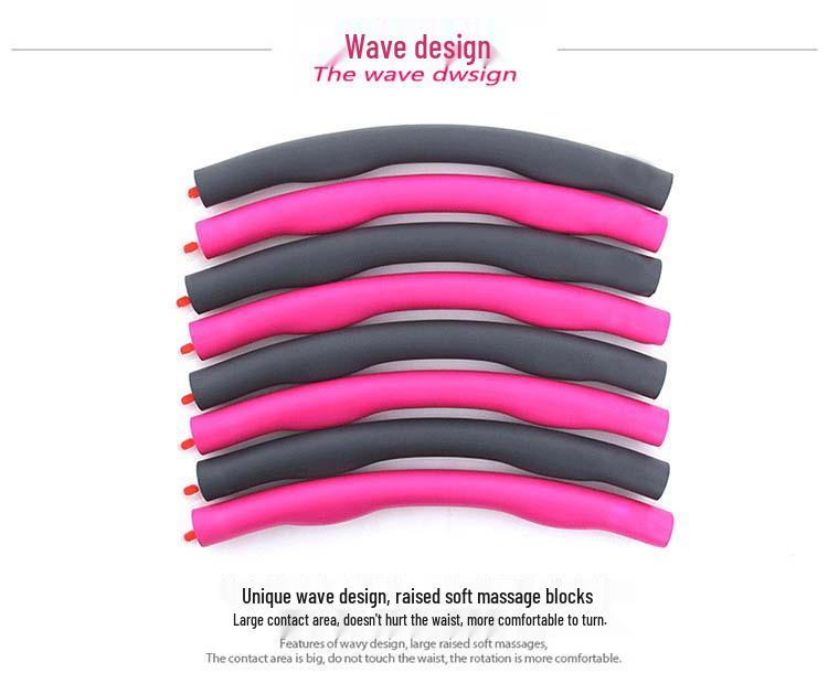Detachable Hula Hoop for Waist Slimming & Fitness – Foam Massage Hoop for Adults & Kids, Private Label Available