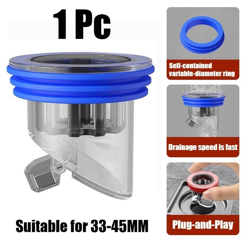 

1/2Pc Floor Drain Core Bathroom Drain Valve Core Water Trap Seal Plug for Home Kitchen Sink Floor Drains Anti-odor Anti-backflow