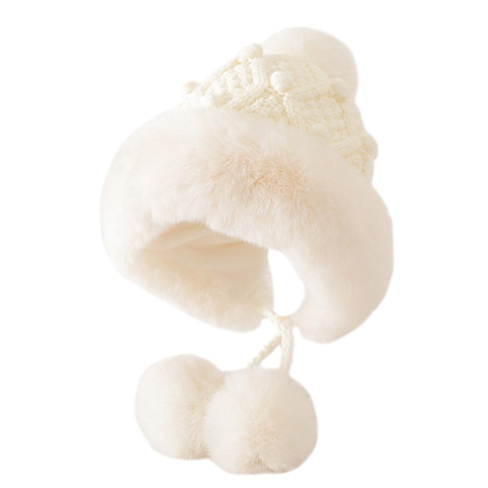 Windproof Skiing Cap Thicken Children Warm Cap Cute Ear Protection Hat Outdoors