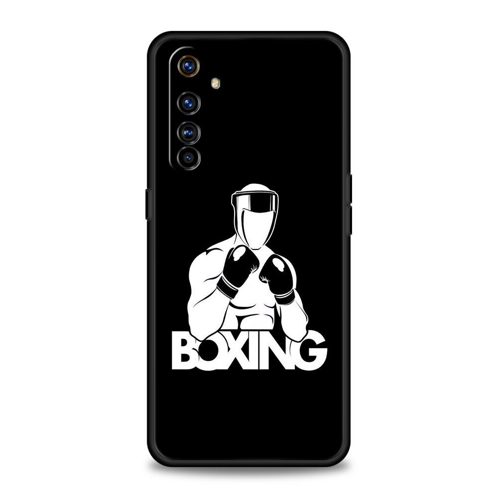 

Muay Thai Boxing Gloves Phone Case For Realme 12 11 10 4G 9 8 5G 7 6 GT5 GT3 GT2 Pro Plus C21 C11 C25 C35 GT Neo 2 3 3T 5 Cover Realme GT2