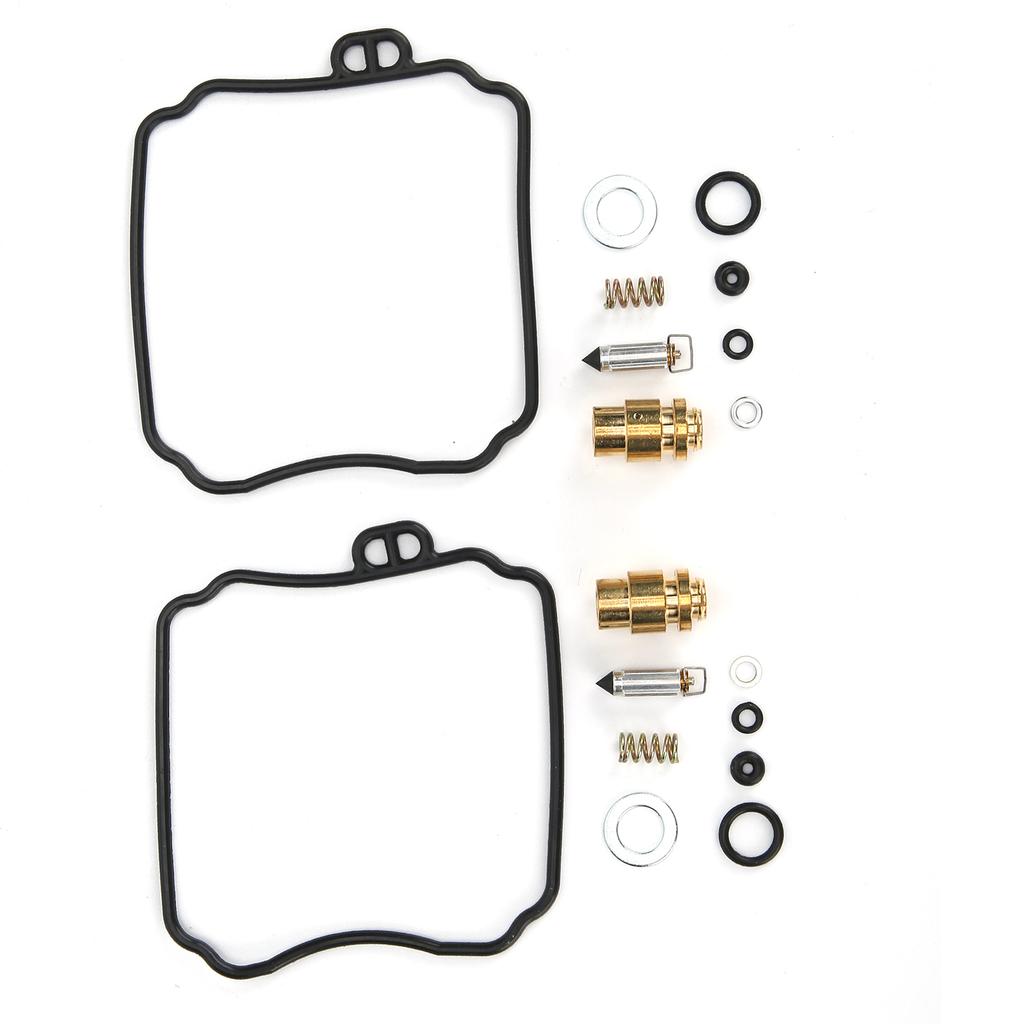 2 Sets Carburetor Rebuild Kit Carb Overhaul Repair Fit for Yamaha XVS650AH XVS650AN XVS650H XVS650N