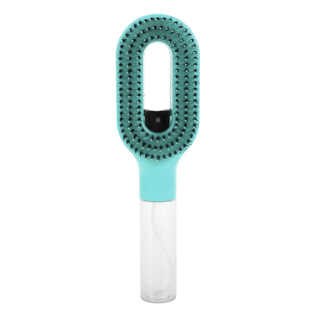 Hairbrush Mist Spray 2 In 1 Refillable Hair Brush with Water Mist Spray for Frizz Control Anti Static Reduce Tangling
