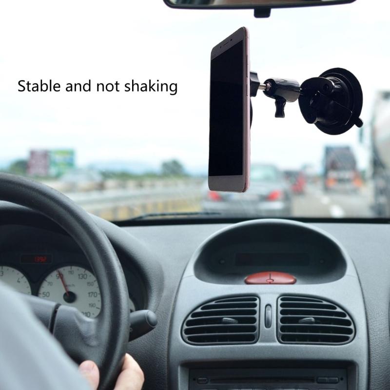360 Rotation Truck Car Phone Mount 17mm Suction Cup Base High Strength PC Holder Secure Viewing Suitable for Trucks Car