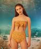 Soltipeullawo Polyp Ribbon Bra Top Orange