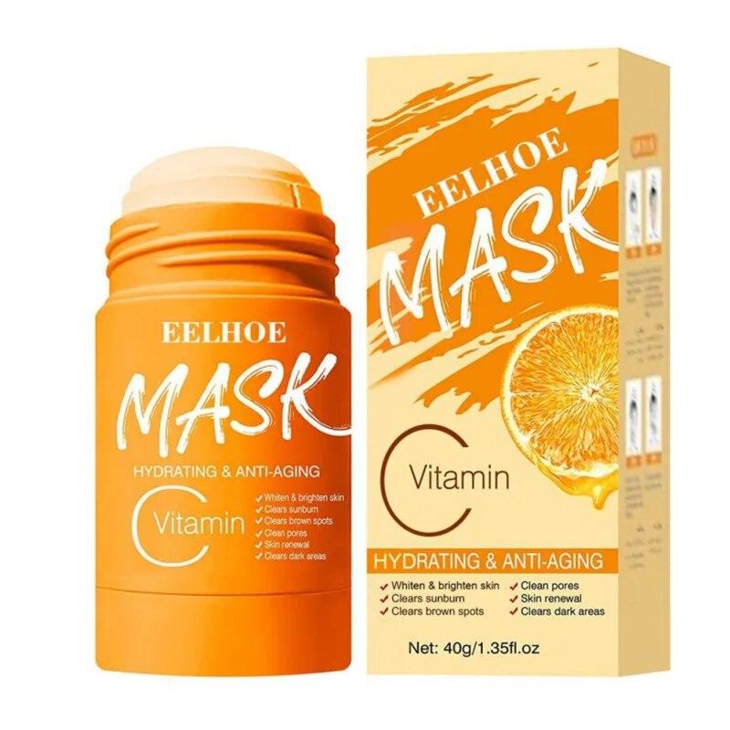 

Очищающая маска из глины с бамбуковым углем и VC. Твердая очищающая маска. Глубокая очистка пор. Контроль жирности черных точек.