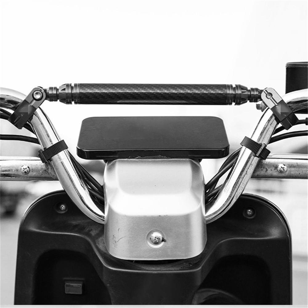 Black Adjustable Motorcycle Balance Handlebar Cross Bar Steering Strength Lever