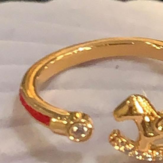 Women Ring Horse Decor Opening Adjustable Design Finger Ring Versatile Style Finger Band Jewelry Accessories