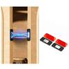 Magnetic For Cabinet Latch 4 Pairs Stainless Steel Strong Magnet for Wardrobe Closet For Cabinet and RV Door Security