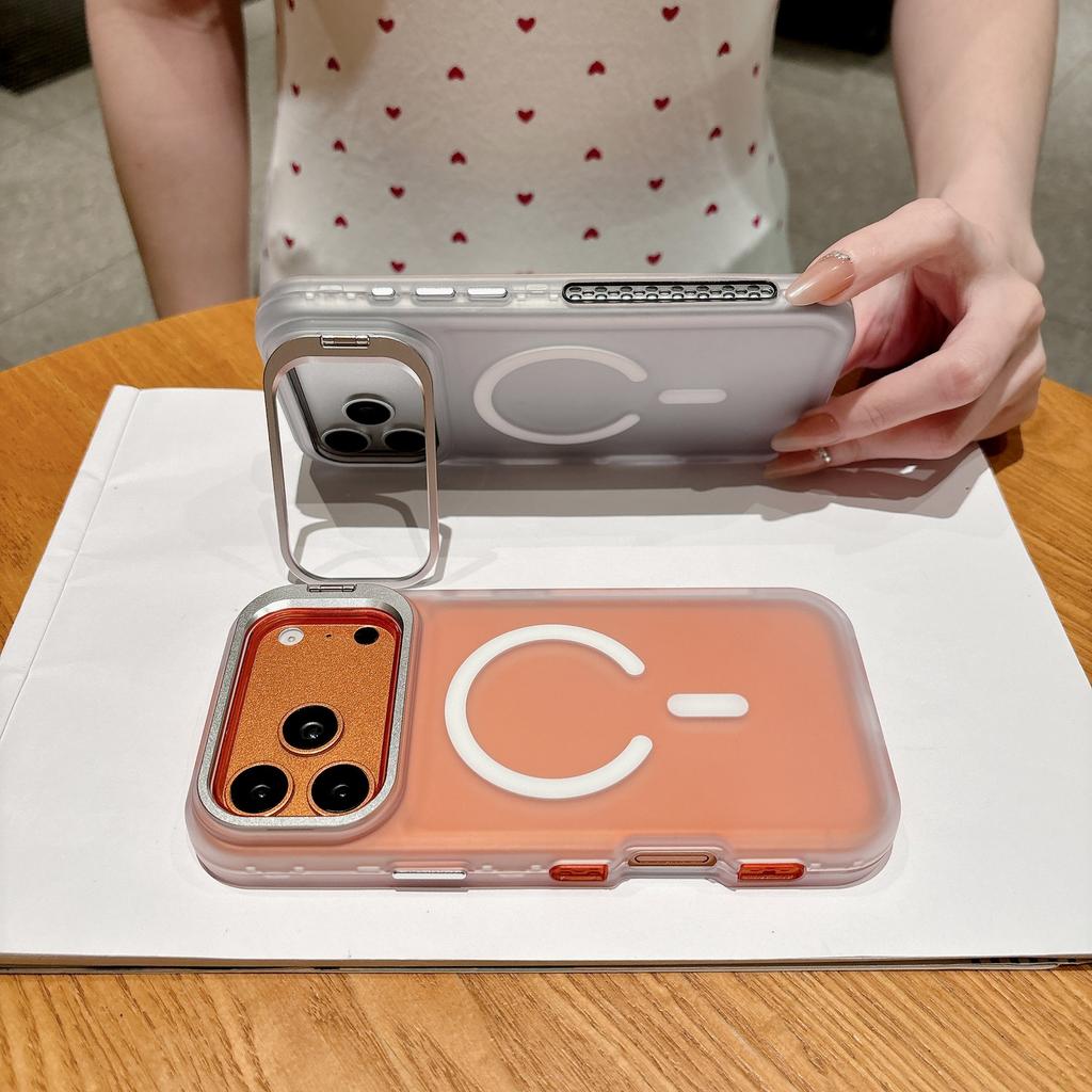 Applicable to iPhone17ProMax Xingyuan Skin Sensing Magnetic Mobile Phone Case Apple 16Pro Lens Holder Protective Case