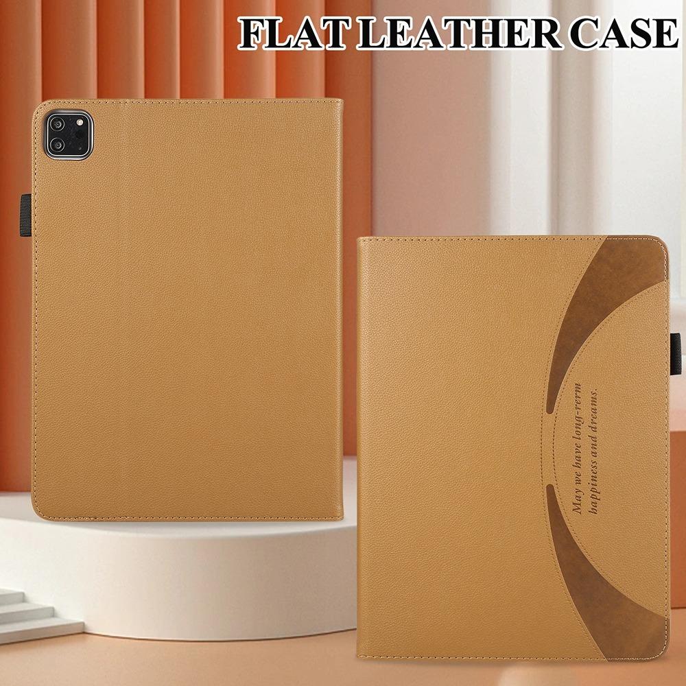Hand Band Leather Case for IPad Pro Air 13 11 2024 12.9 8 9 10 M2 Mini 7 6 5 4 Cover Suction Cup Stand Holder Flip Tablet Shell