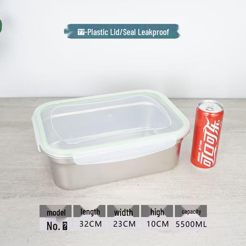 Mailang 5.5L 201 Stainless Steel Food Storage Container
