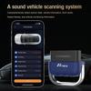 Bluetooth OBD2 skaitytuvas diagnostikos įrankis su dirbtinio intelekto remonto vadovais, belaidis OBD2 nuskaitymo įrankis su akumuliatoriaus testu ir tiesioginių duomenų parengtumu, skirtas iOS ir Android/nemokama programėle
