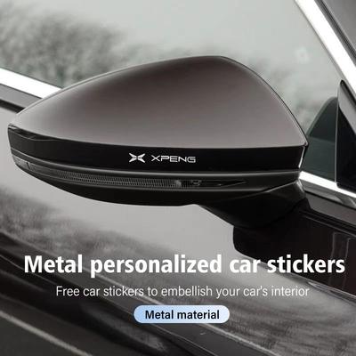 For Xiaopeng 3D Car Logo Metal Stickers Auto Interior Decal Decoration Accessories Xpeng G6 G7 G9 X9 P7 P7i P5 MONA M03 G3 G3i