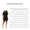 Women's 2 Piece Casual Sports Solid Color Suit Short Sleeve Top And Pants Set