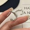 925 Sterling Silver Vintage Earrings For Women Trendy Simple Bump Simple Earring Jewelry Prevent Allergy Party Accessories Gift