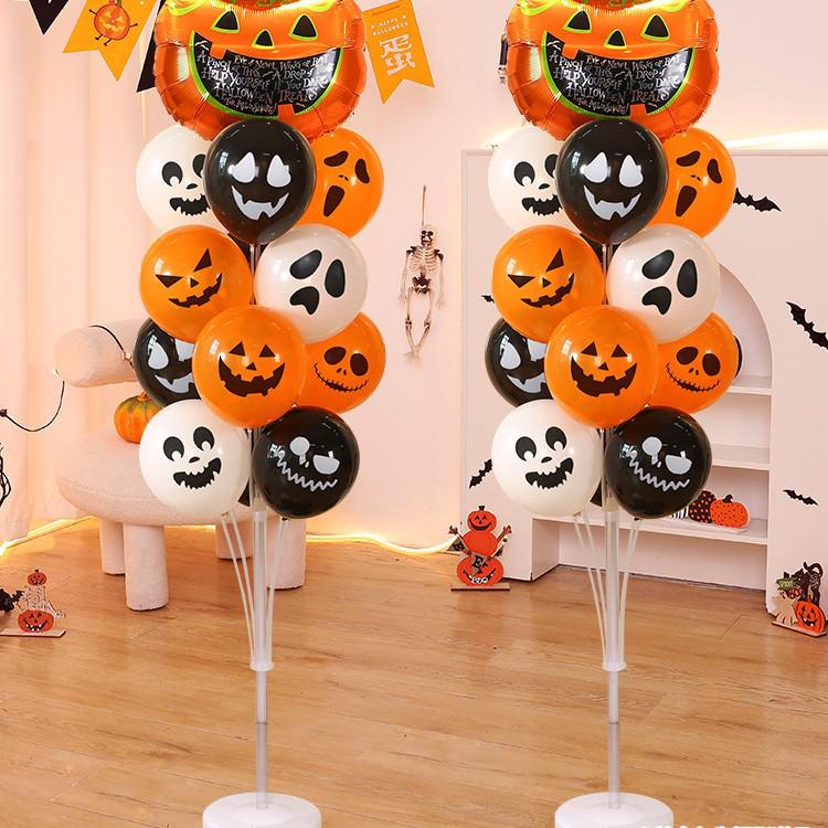Halloween Balloons & Ornaments: Pumpkin & Ghost Decorations for Kindergartens & Storefronts