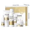 Korean Snail Essence Skincare Kit for Women, Includes Gentle Cleanser, Toner, Eye Cream, Serum & Moisturizer, Long-Lasting Hydration & Nourishment