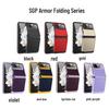 Samsung Z Flip 6/5 One-Piece Color-Block Armor Case - Fashionable Folding Protection