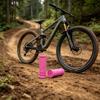 Rubber Bike Handlebars Grip 1 Pair for City Travel and Trail Use with Textured Hold for Daily Cycling and Regular Use