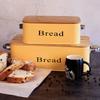 Oversized French Bamboo Cover Binaural Bread Box Large Small Storage Rectangular Galvanized Iron Bin Organizer