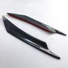 4Pcs Aerodynamic Design EVO Style Wind Splitter Bumper Fins  Automotive Protective Trim