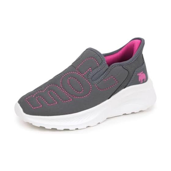 [Akirico] moz Moz Sneakers, Women s Slip-on, Hands-free, Quilted, Side Gore, Combination Color, High Resilience Insole, Water Repellent, S to LL