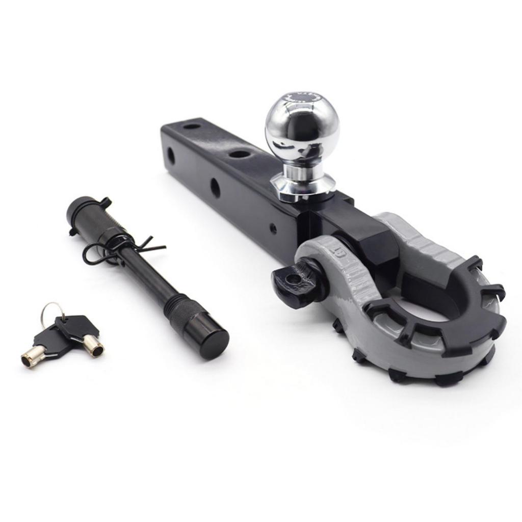 Trailer Hitch Arm Cast Steel with Hook Locking Towing Accessory
