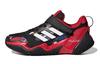 4Uture Rnr ''CNY'' Tissu El K Antidérapant Résistant à l'abrasion Basse Tige Chaussures de Course Noir Rouge Blanc Enfants FZ4589