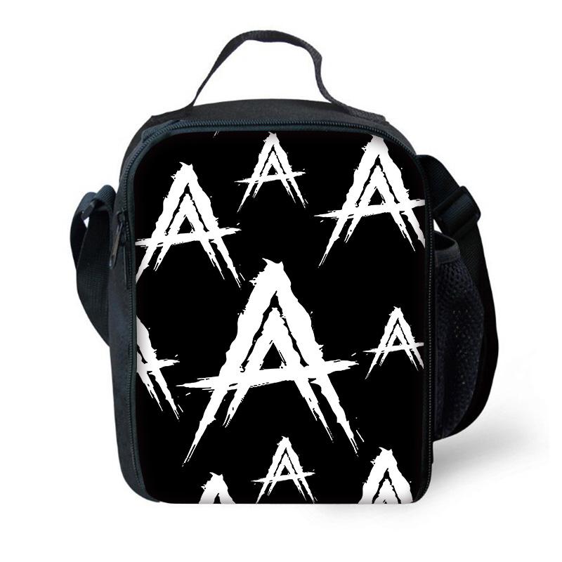 Fashion Hot Rapper Anuel AA Child School Backpack with Lunch Bags ,Pencil Bags ,School Bags for Boys Girls Best Gift