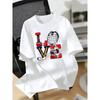 Kids Teens Hockey Exclusive Romance Graphic Short Sleeve Casual Summer T-Shirt