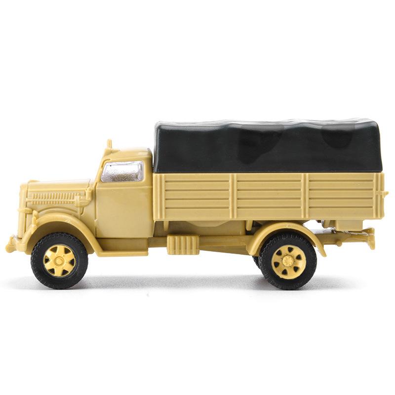 Opel-Blitz Truck TOW Anti-tank Missile Hummer Assembly Model Military Vehicles Plastic Toy Collectibles Armored Vehicle A29
