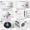 USB Humidifier, 300ML Small Air Humidifier with Night Light, Portable Cool Mist Humidifier, Whisper 