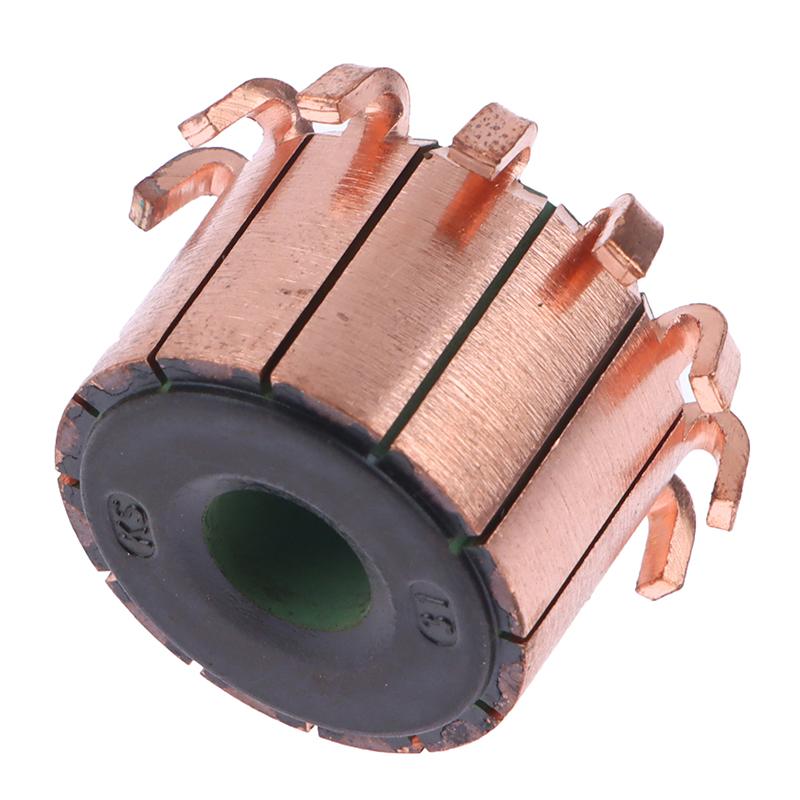 8X23X17Mm 12P Copper Bars Alternator Electric Motor Commutator Copper Commutator On Armature Commutator
