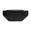 Track 40 Sport Reißverschluss Rindsleder Gürteltasche Groß Herren Schwarz
