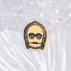 Cartoon Alien Geometric Brooch Creative Launcher Shape Badge Pin Backpack Clothes Decoration