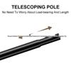 Modern Nordic Industrial Style Thickened Single Curtain Rod