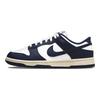 Nike Dunk Low Vintage Navy Women Sneakers Blue White Midnight-Navy DD1503-115