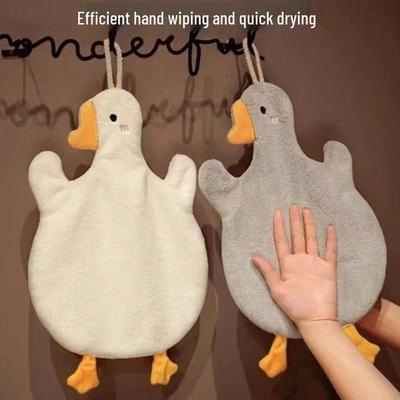 Große Gans Saugfähiges Kinder Cartoon Handtuch & Sabberlatz - Niedlich, Geruchsneutral für Küche & Badezimmer