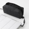 MUJI Gadget-Tasche aus Polyester, Schwarz, ca.. Breite 20 x Höhe 9 x Tiefe 6cm NDE16A1S