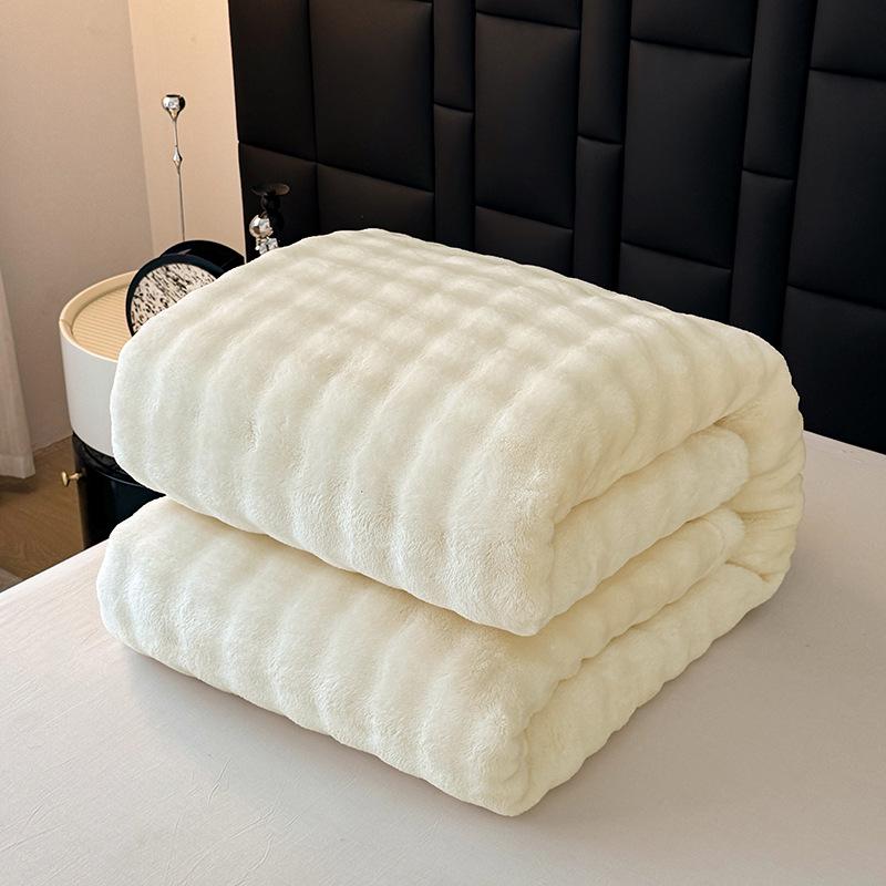 Foreign Trade Milk Fleece Coral Blanket - Air Conditioning Flannel Nap Cover and Gift