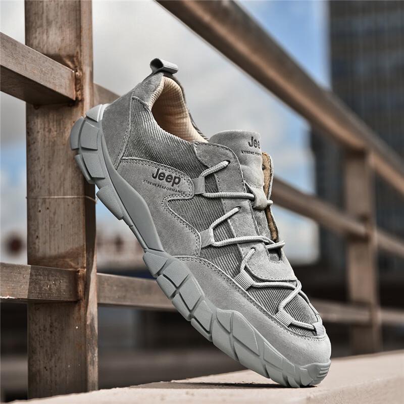 Jeep Men s Breathable Outdoor Slip-on Casual Sport Shoes 44