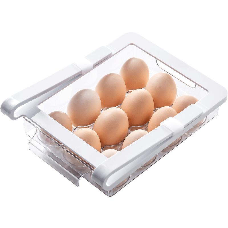 Refrigerator Storage Box, Household Drawer Type, Kitchen, Food Grade, Vegetables, Fruits, Frozen Eggs, Special Fresh-keeping Box for Storage