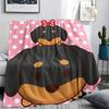 Cartoon animal avatar Print Flannel Blanket,High quality Comfortable for All Seasons,Home Decor,Warmth and Comfort,Perfect for Christmas Gifts