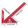 Professional Woodworking Center Gauges Aluminum Alloy Ruler for Accurate Measure