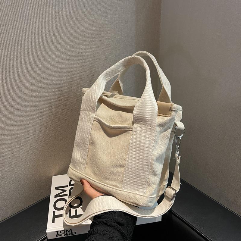 Melaleuca Bag Niche Lady Shoulder Bag Hand-held Thickened Canvas Handbag Bucket Tote Bag