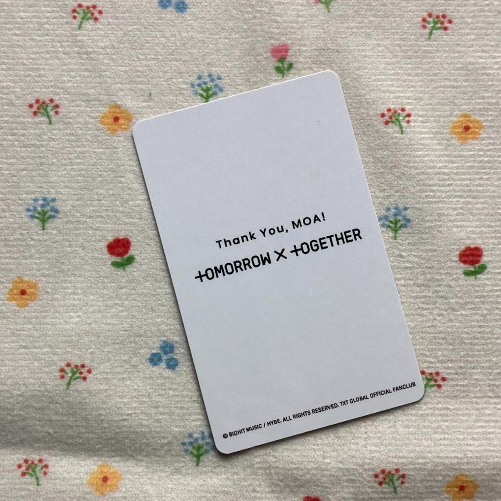 [USED] TXT Taehyung Fan Club New Membership Bonus: Photocard