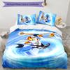 Ninja 3pcs Bedding Set Duvet Cover Closure Includes 1 Duvet Cover & 2 Pillowcases for All Seasons Bedroom Home Dorm Decor