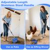 Durable 2-in-1 Chicken Manure Shovel & Rake with Sand Sieve for Chicken Coops & Small Farms