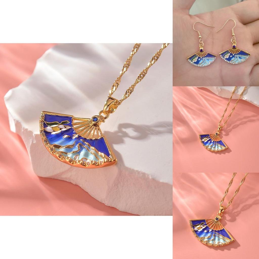 Impact Ayaka Genshin Cosplay Character Necklace Captivating Alloy Pendant Couples For